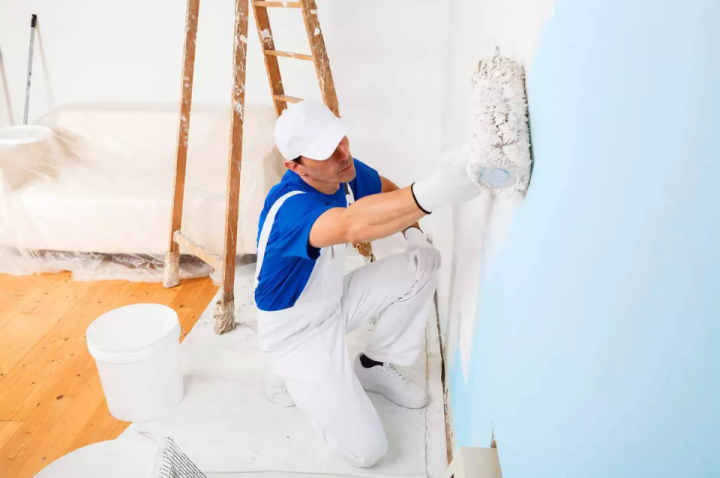 Rénovation de peinture intérieure, Goderville